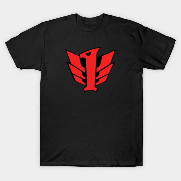 Red Eagle 1 T-Shirt by Javier Casillas